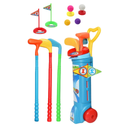 Children's Golf Set with Cart, 20-piece set