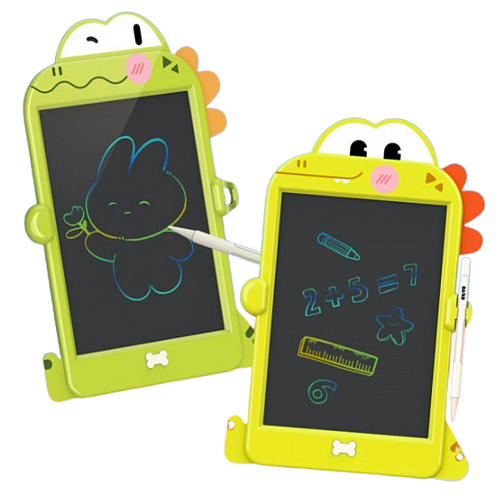 LCD writing and drawing green board with dinosaur pen Magnetic boards and magnets