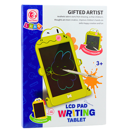 LCD writing and drawing green board with dinosaur pen Magnetic boards and magnets