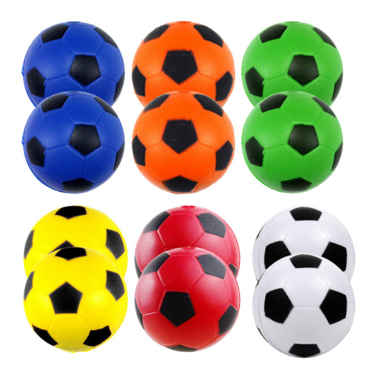 Anti-Stress Bouncing Balls Set of 12 Colorful 6.5cm Stalo ir sporto žaidimai