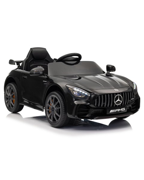 Elektrinė mašinėlė vaikams Mercedes GTR, juoda