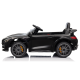 Juodas Mercedes GTR akumuliatorinis automobilis