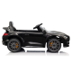 Juodas Mercedes GTR akumuliatorinis automobilis