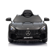 Juodas Mercedes GTR akumuliatorinis automobilis