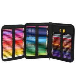 Piešimo pieštukų rinkinys su piešimo dėklu, 72 vnt.