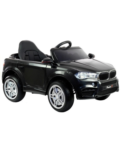 Juodas akumuliatorinis automobilis HL1538