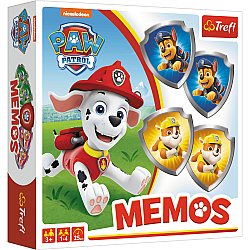 Muistipeli Paw Patrol -muistilaput