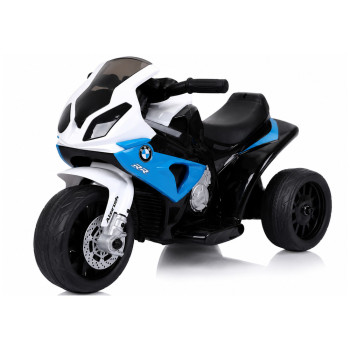 Электромотоцикл для детей BMW S1000RR, синий
