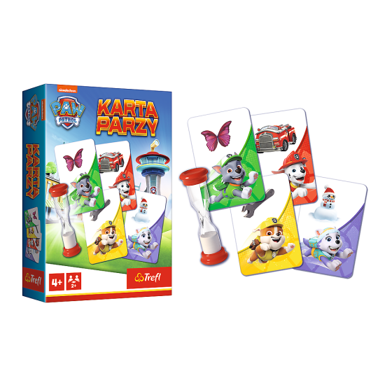 Paw Patrol card game in pairs Trefl 02691 Board and sports games