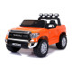Oranžinis Toyota Tundra visureigis