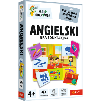 Lasten peli englanti Little Explorer Trefl 02812