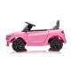 Akumuliatoriumi varomas rožinis automobilis Ford Mustang Mach-E Automobiliai