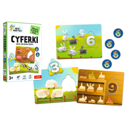 Edukacinis žaidimas vaikams Skaičiai Mažasis tyrinėtojas Trefl 02810