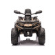 Chaki spalvos elektrinis vaikiškas keturratis DK-CA 005 Elektrinės mašinėlės vaikams