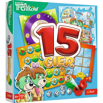 15 настольных игр Trefl 02823
