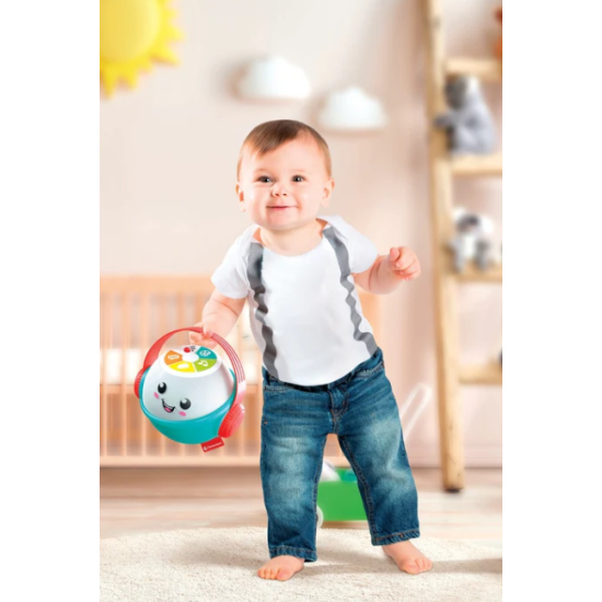Interaktyvus muzikinis kamuolys su mikrofonu (lenkų kalba) Clementoni 50800 Kūdikiams