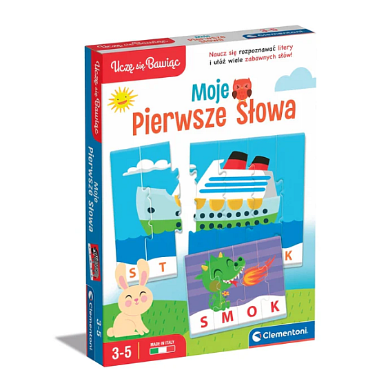 OpetuspeliMy First Words, puolalainen Clementoni 50770 Lauta- ja urheilupelit