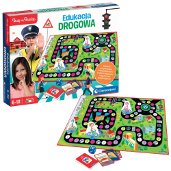 Edukacinis žaidimas Saugumas keliuose, lenkų kalba Clementoni 50777