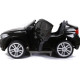 Juodas BMW X6M akumuliatorinis automobilis Automobiliai