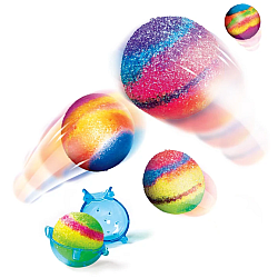 Mokslinis žaidimas mini laboratorija Crazy Glitter Balls Clementoni 50702