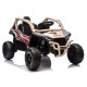 Rusvas elektrinis automobilis Kawasaki JS330 24V Elektrinės mašinėlės vaikams