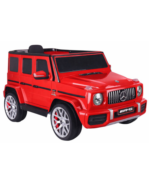 Elektrinė mašinėlė vaikams Mercedes G63 S306-1, raudona