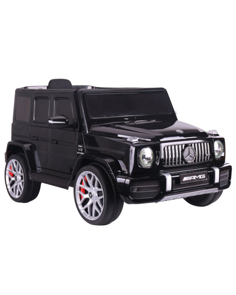 Elektrinė mašinėlė vaikams Mercedes G63 S306-1, juoda