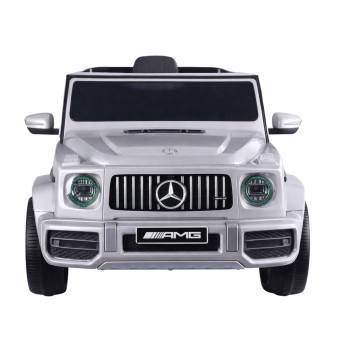 Электромобиль для детей Mercedes G63 S306-1, серебристый