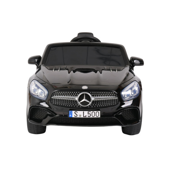 Juodas elektrinis automobilis Mercedes SL500 S506 Elektrinės mašinėlės vaikams