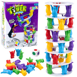 Arkadinis žaidimas Pašėlusių pingvinų bokštas