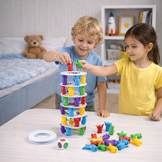 Arcade game Tower of the Mad Penguins Board and sports games
