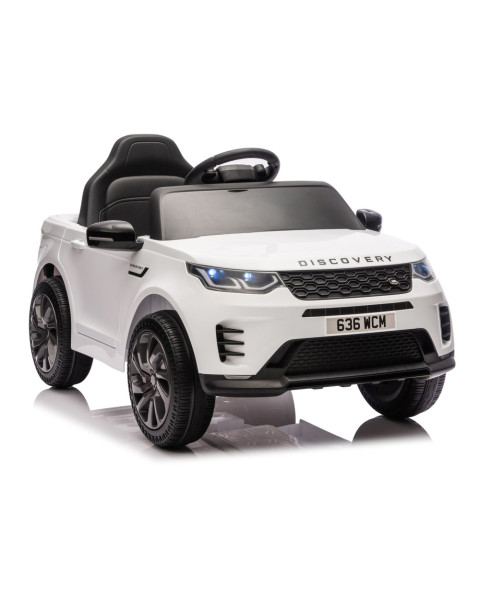 Elektrinė mašinėlė vaikams Land Rover Discovery DLS-K06, balta