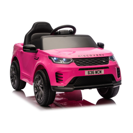 Rožinis elektrinis automobilis Land Rover Discovery DLS-K06 Elektrinės mašinėlės vaikams