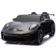 Juodas elektrinis automobilis DK-P911 Porsche GT3 Elektrinės mašinėlės vaikams