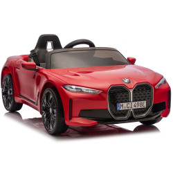 Raudonas akumuliatorinis automobilis BMW i4 4x4 JE1009