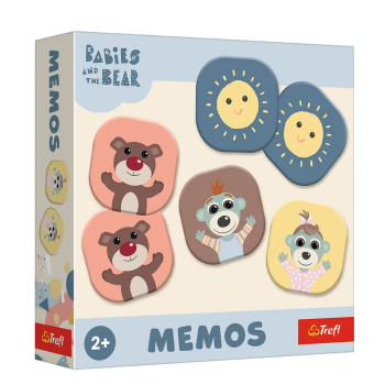Lasten peli MemoTrefl 02891
