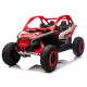 Raudonas akumuliatorinis automobilis Maverick CAN-AM Turbo Strong Air Elektrinės mašinėlės vaikams