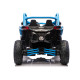Mėlynas akumuliatorinis automobilis Maverick CAN-AM Turbo Strong Air Elektrinės mašinėlės vaikams