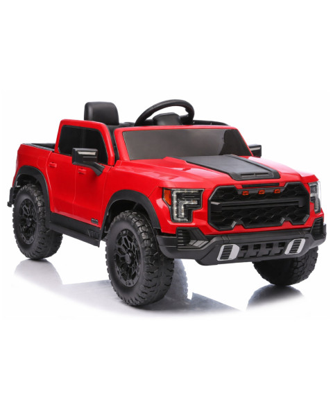Akumuliatorinis raudonas automobilis 4x4 P4