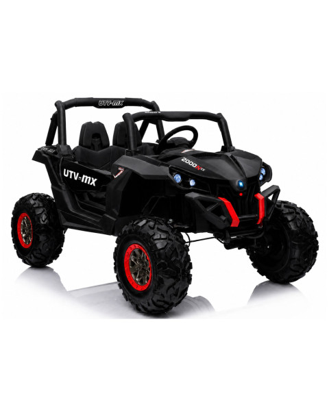 Elektrinė mašinėlė vaikams Jeep XMX603, juoda