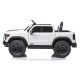 Akumuliatorinis baltas automobilis 4x4 P4 Elektrinės mašinėlės vaikams