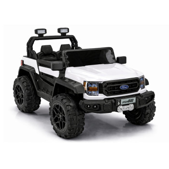 Белый автомобиль 4x4 на аккумуляторе 22F 12 В