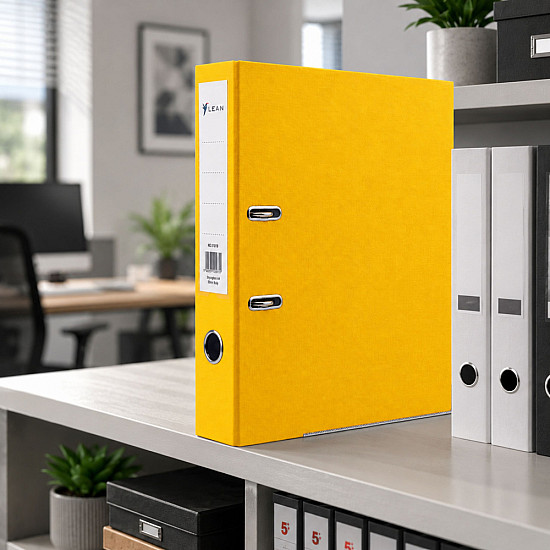 Kollane A4-formaadis kaust