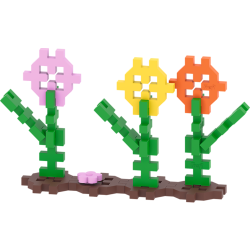 Vaikiškas žaidimas Connect Flowers Trefl 02887