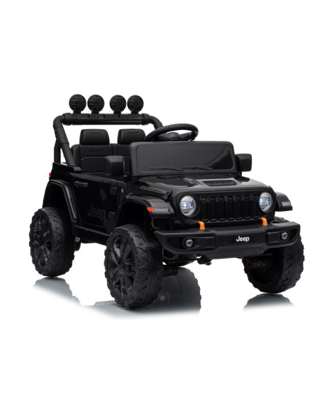 Elektrinė mašinėlė vaikams Jeep Rubicon DK-JWR558, juoda