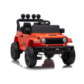 Электрическая машинка для детей Jeep Rubicon DK-JWR558, оранжевая