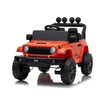 Электрическая машинка для детей Jeep Rubicon DK-JWR558, оранжевая