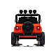 Vaikiškas oranžinis akumuliatorinis visureigis Jeep Rubicon DK-JWR558