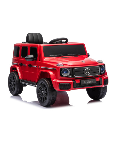 Elektrinė mašinėlė vaikams Mercedes G 4x4 24 V 2580, raudona