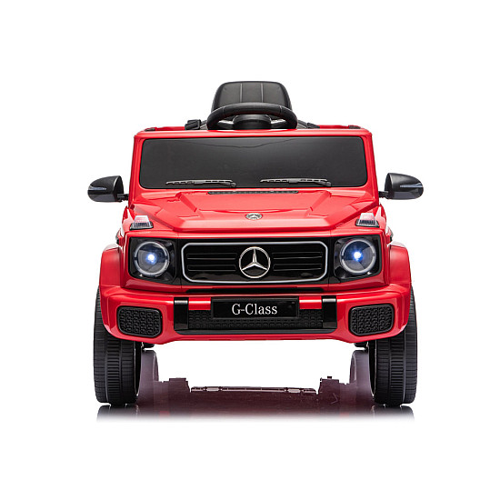Mercedes G 4x4 24 V 2580 raudonas akumuliatorinis automobilis